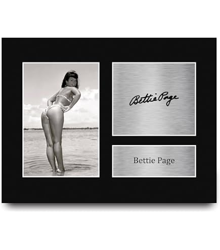 Bettie Page Anthology シルクスクリーン ポスター Amazon.com: Bettie Page Prints Wall Art Home Decoration Painting